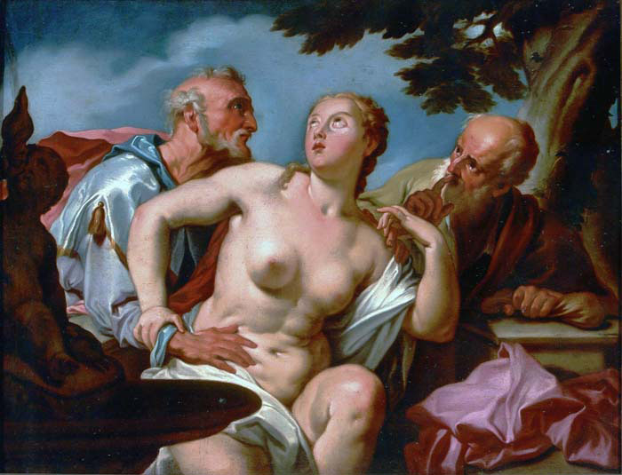 susanna suprised by the elders